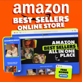 Amazon Best-Sellers Online Store – Ready-to-Launch Turnkey eCommerce Website | High-Converting Amazon Hits + Stylish Store Design | FREE Amazon Feed, Promo Videos & VIP Support